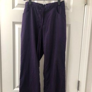 Grey’s Anatomy Scrub Bottoms in Dark Purple in Size Small